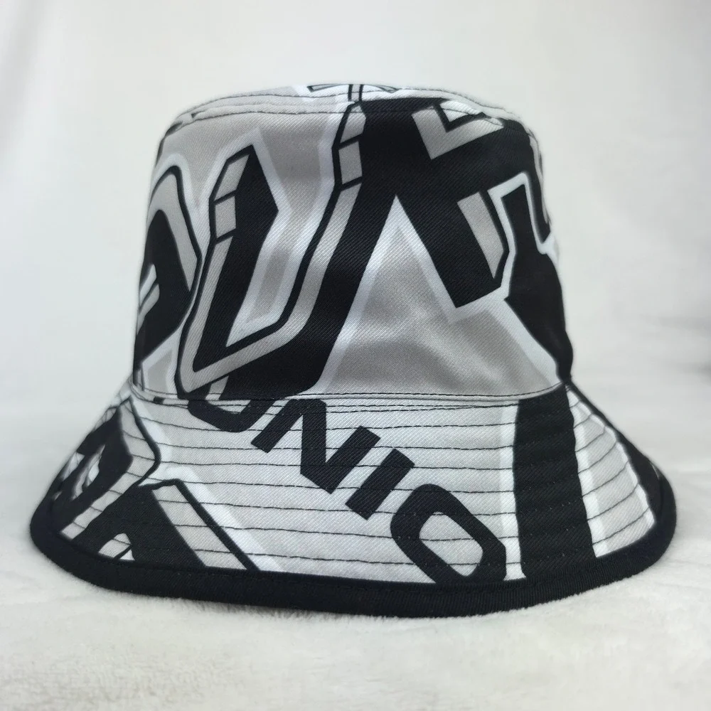 San Antonio Spurs Mitchell & Ness NBA Reversible Bucket XL/2XL Hat Cap Black New